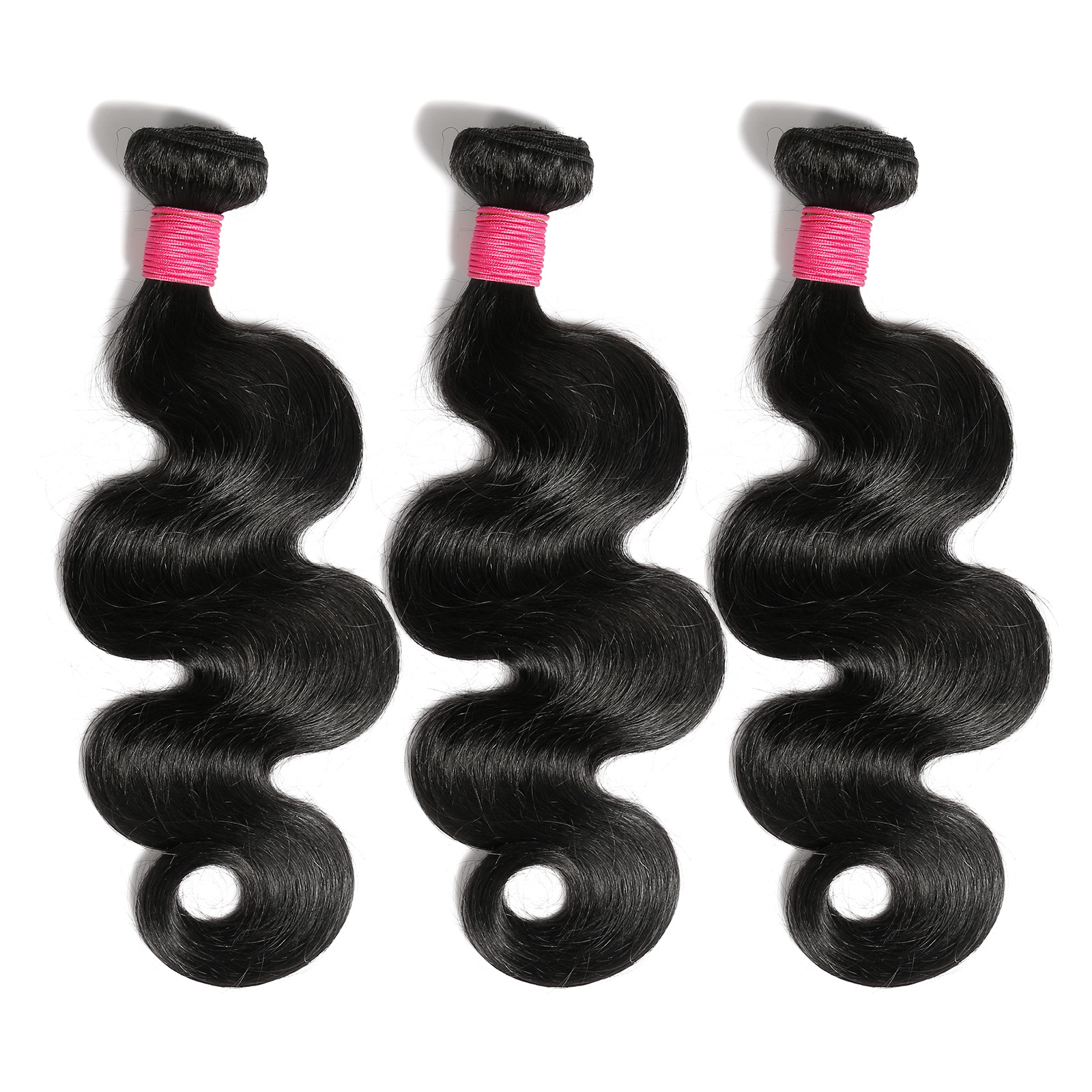 Stema 9A Pink Band Body Wave Human Hair Brazilian Bundles
